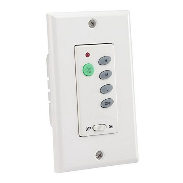 Wireless Ceiling Fan and Light Wall Control 030603 Dysmio Lighting Wireless Ceiling Fan and Light Wall Control 030603 Dysmio Lighting